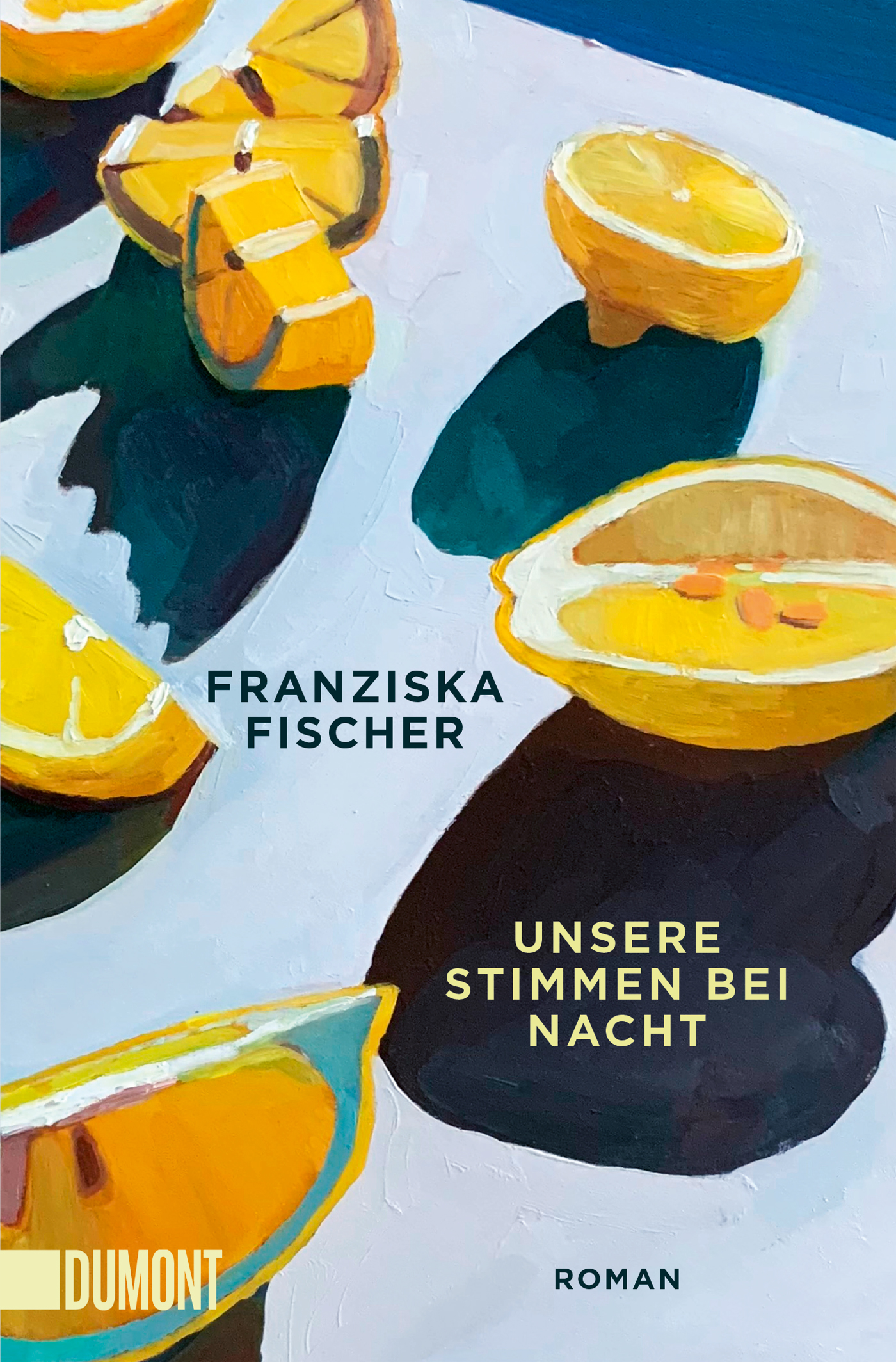 Das Cover stellt ein Ölgemälde von Zitronen dar.